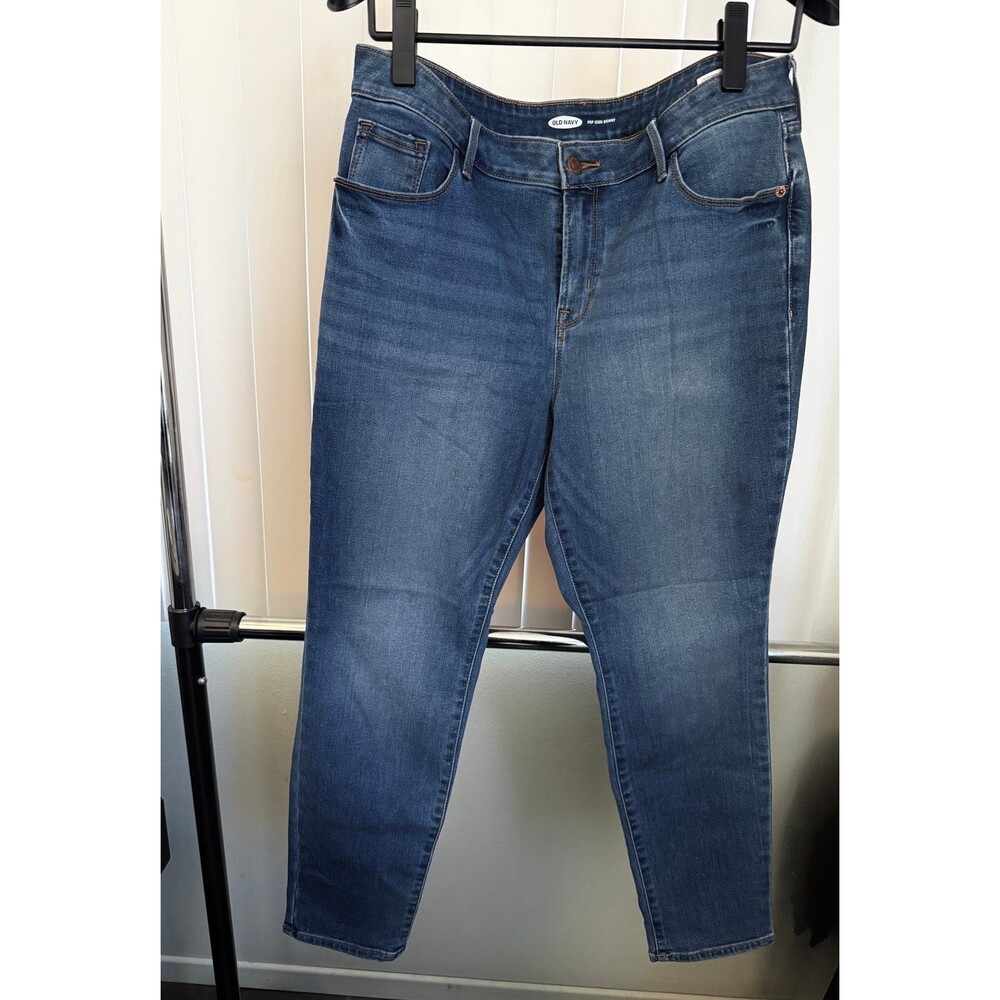 Women’s Old Navy Pop Icon Skinny Medium Wash Size 14 Short Jeans